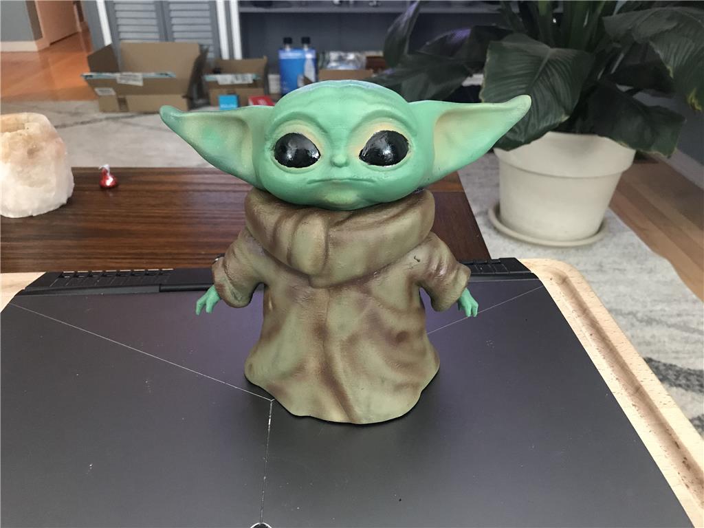 Perry's Baby Yoda Is Too Cute