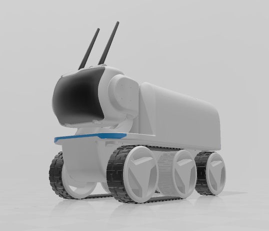 LEVi Rover Modular Robot 3D Print by jstarne1